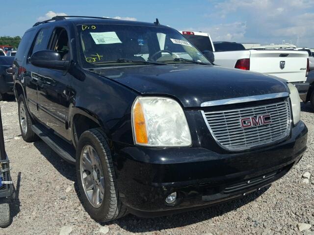 1GKFC33009R275735 - 2009 GMC YUKON SLT BLACK photo 1