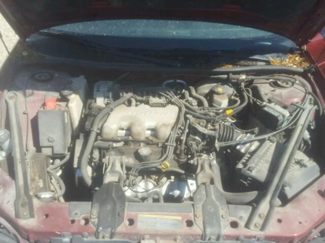 1G2WK52J43F167099 - 2003 PONTIAC GRAND PRIX MAROON photo 7