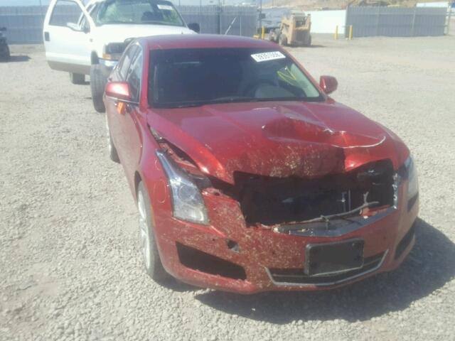 1G6AH5R34E0114228 - 2014 CADILLAC ATS LUXURY RED photo 1