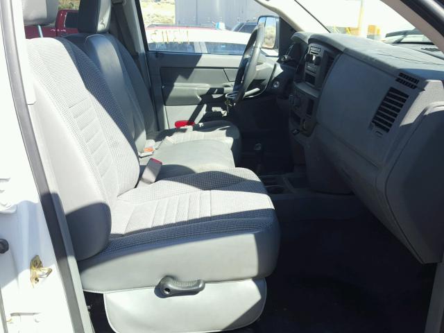 1D7KS28D66J233122 - 2006 DODGE RAM 2500 S WHITE photo 5