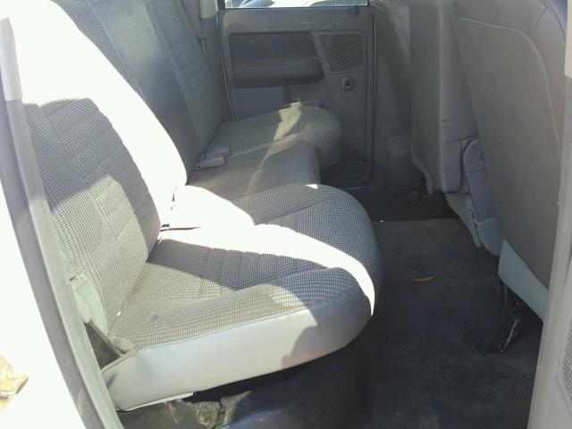 1D7KS28D66J233122 - 2006 DODGE RAM 2500 S WHITE photo 6