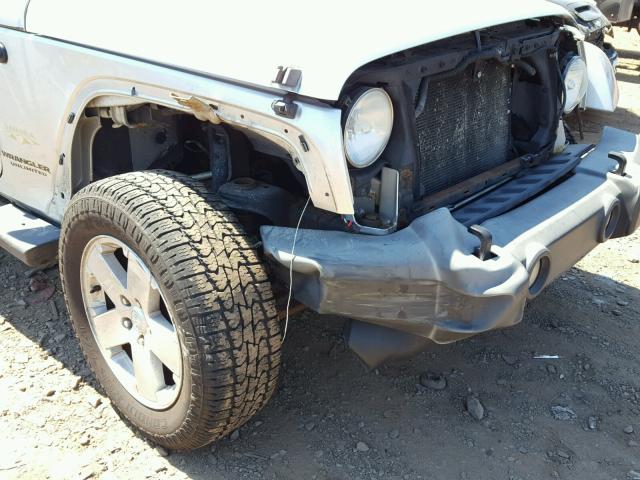 1J4GA591X7L150964 - 2007 JEEP WRANGLER S Gümüş foto 9