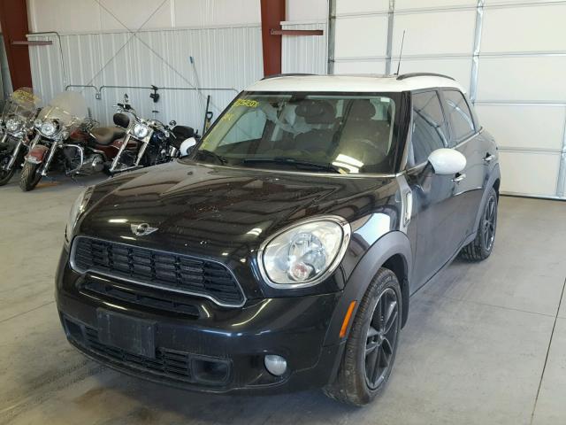 WMWZC5C59BWL54969 - 2011 MINI COOPER S C BLACK photo 2