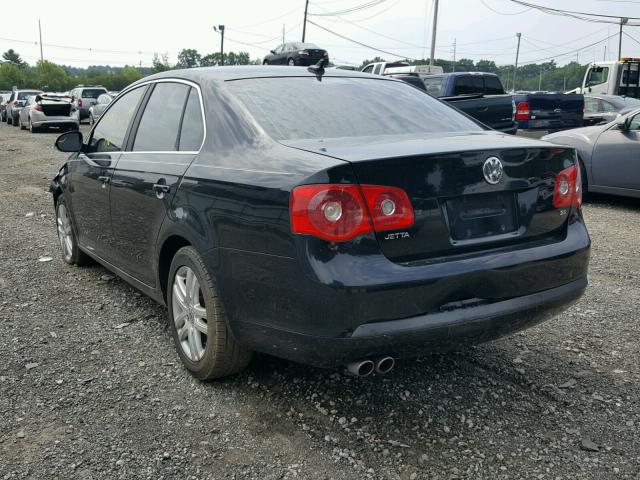 3VWSG71K77M036656 - 2007 VOLKSWAGEN JETTA 2.5 BLACK photo 3