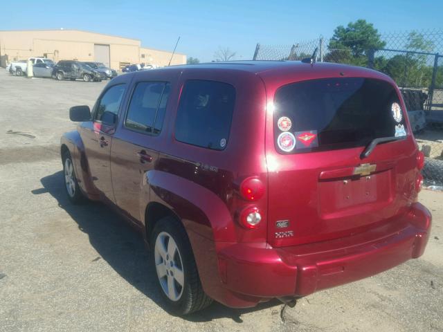 3GNDA13D78S573038 - 2008 CHEVROLET HHR LS Qırmızı foto 3