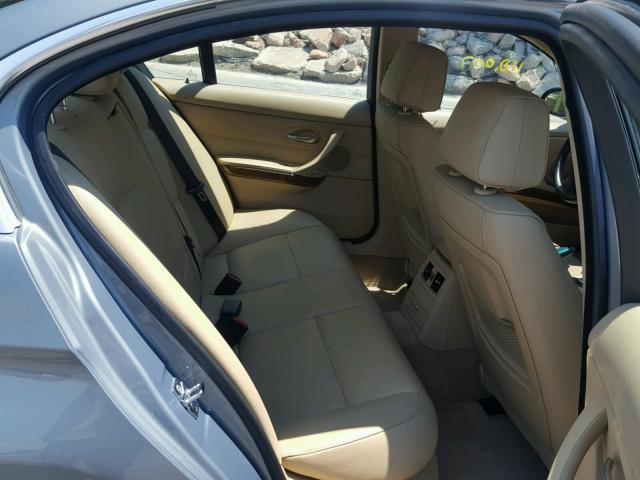 WBAVD33516KV66634 - 2006 BMW 330 XI GREEN photo 6