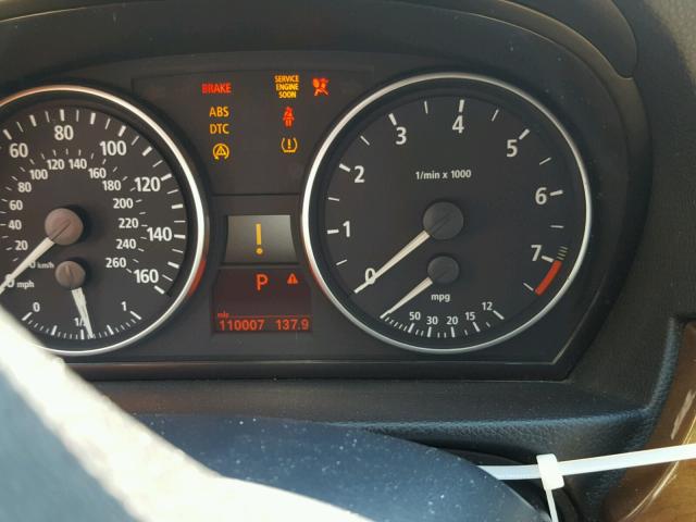 WBAVD33516KV66634 - 2006 BMW 330 XI GREEN photo 8