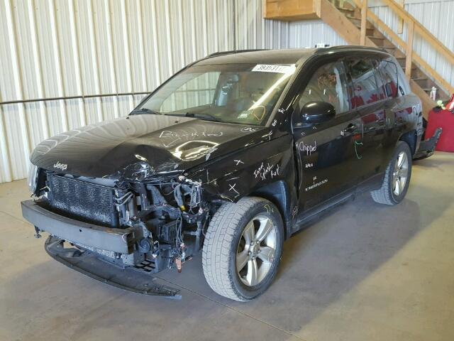 1C4NJDAB0ED566234 - 2014 JEEP COMPASS SP BLACK photo 2