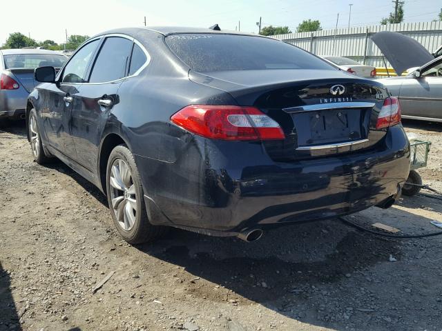 JN1BY1AR8DM600383 - 2013 INFINITI M37 X BLACK photo 3