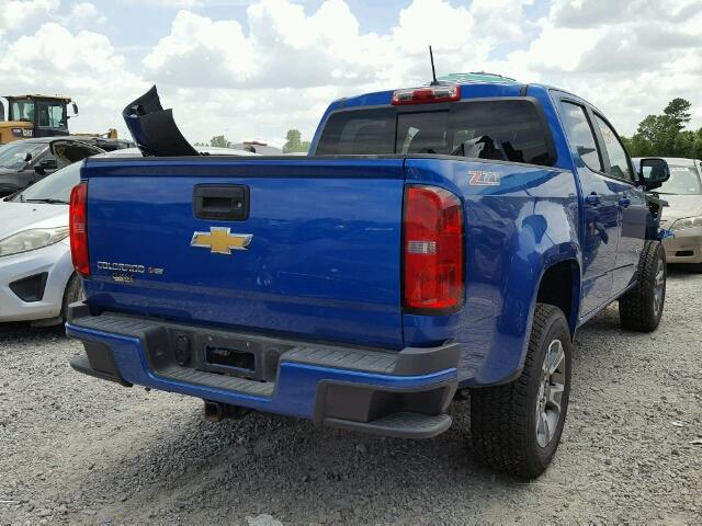 1GCGTDEN5J1154538 - 2018 CHEVROLET COLORADO Z BLUE photo 4