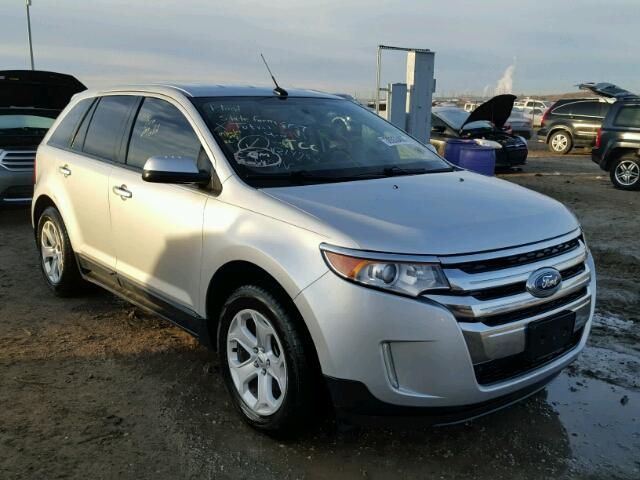 2FMDK3J96DBB14756 - 2013 FORD EDGE SILVER photo 1