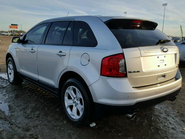 2FMDK3J96DBB14756 - 2013 FORD EDGE Gümüş fotoğraf 3
