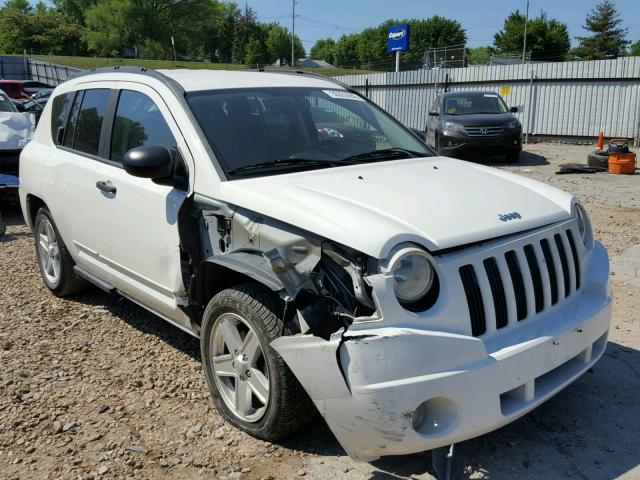 1J4FT47A39D159957 - 2009 JEEP COMPASS SP WHITE photo 1