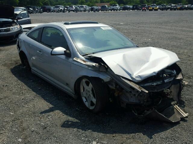 1G1AP15P877376337 - 2007 CHEVROLET COBALT SS SILVER photo 1