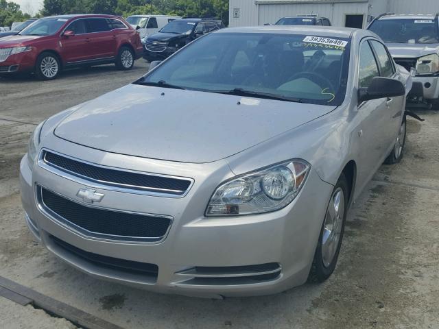 1G1ZG57B58F263173 - 2008 CHEVROLET MALIBU LS 银色 照片 2