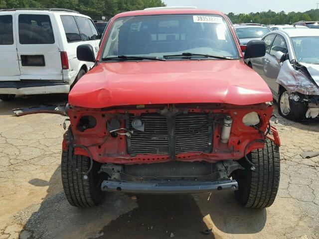 5TESN92N23Z176799 - 2003 TOYOTA TACOMA XTR RED photo 9