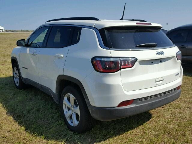 3C4NJCBB6HT632793 - 2017 JEEP COMPASS LA WHITE photo 3