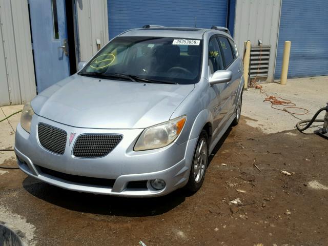 5Y2SL65807Z423359 - 2007 PONTIAC VIBE SILVER photo 2