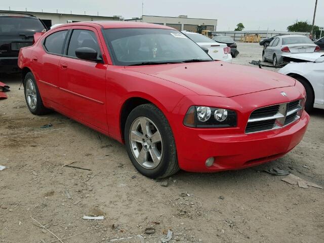 2B3KA33V99H617020 - 2009 DODGE CHARGER SX RED photo 1