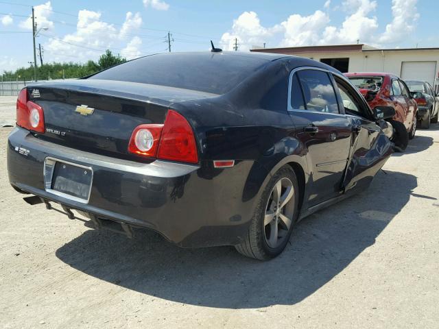 1G1ZC5E19BF217763 - 2011 CHEVROLET MALIBU 1LT 黑色 照片 4