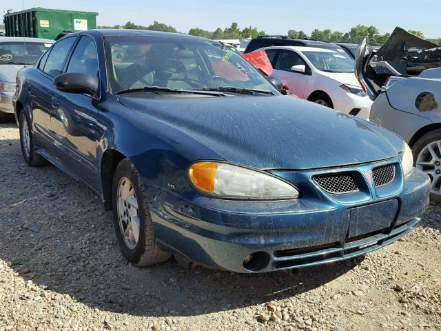 1G2NG52E73C223859 - 2003 PONTIAC GRAND AM S ლურჯი ფოტო 1
