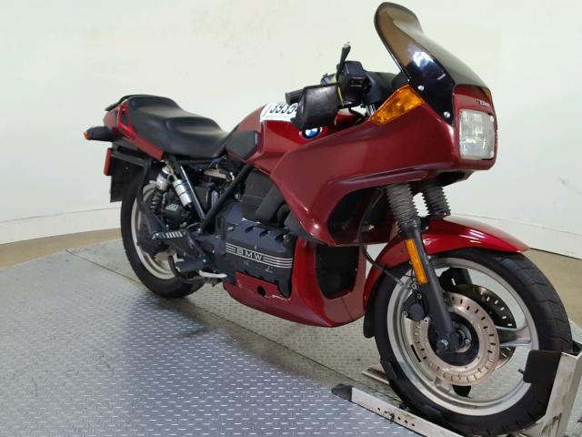 WB1057207P0154168 - 1993 BMW K75 S RED photo 2