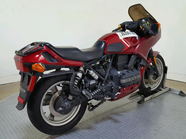 WB1057207P0154168 - 1993 BMW K75 S 红色 照片 8