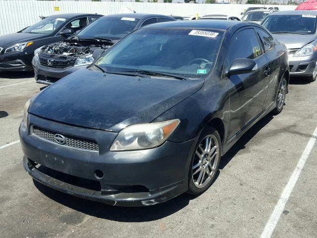 JTKDE177260063419 - 2006 TOYOTA SCION TC BLACK photo 2