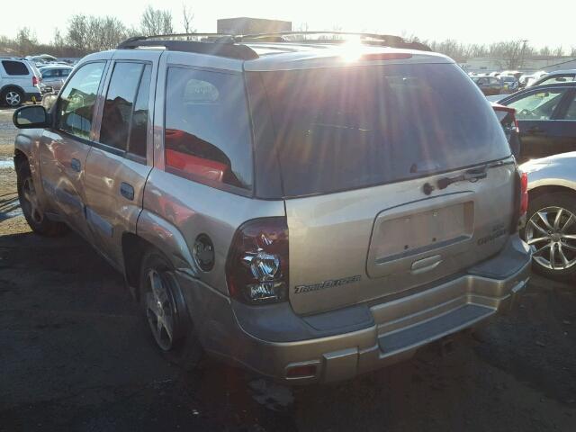 1GNDT13S342148785 - 2004 CHEVROLET TRAILBLAZE TAN photo 3