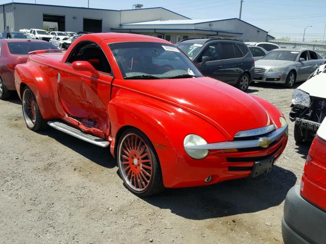 1GCES14P84B108700 - 2004 CHEVROLET SSR 红色 照片 1