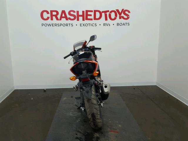 MLHPC4462H5401329 - 2017 HONDA CBR500 R ORANGE photo 4