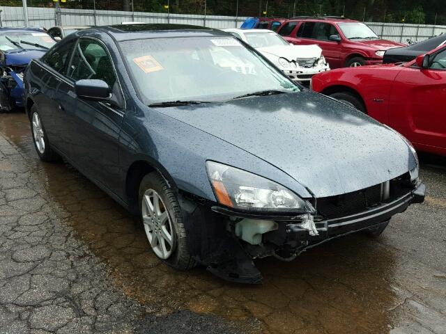 1HGCM82664A008719 - 2004 HONDA ACCORD EX GRAY photo 1