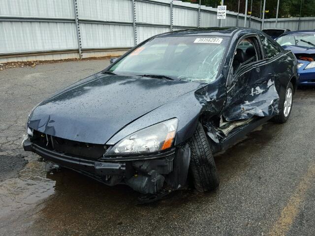 1HGCM82664A008719 - 2004 HONDA ACCORD EX GRAY photo 2