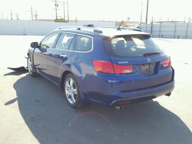JH4CW2H60CC005068 - 2012 ACURA TSX TECH BLUE photo 3