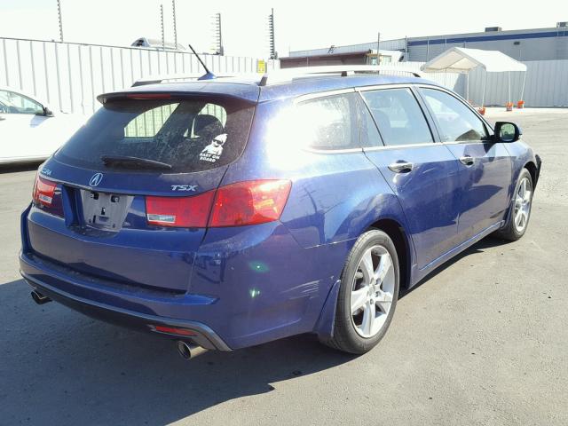 JH4CW2H60CC005068 - 2012 ACURA TSX TECH BLUE photo 4