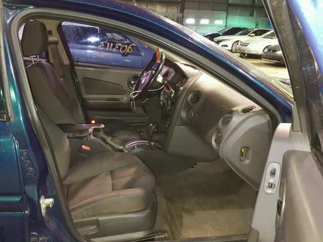 2G2WS522351200421 - 2005 PONTIAC GRAND PRIX BLUE photo 5