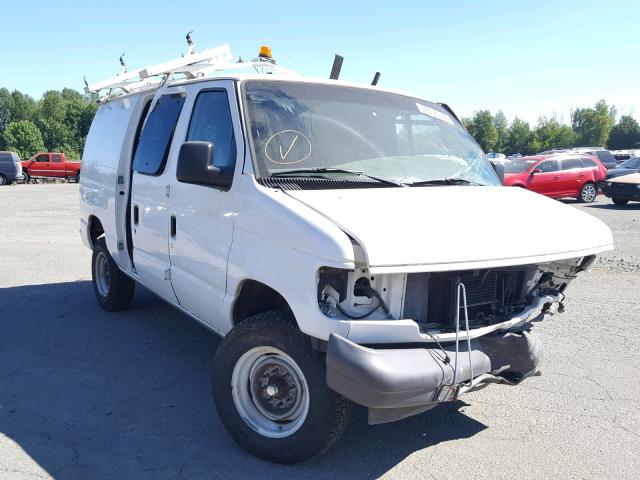 1FTNE24L96DB11400 - 2006 FORD ECONOLINE WHITE photo 1