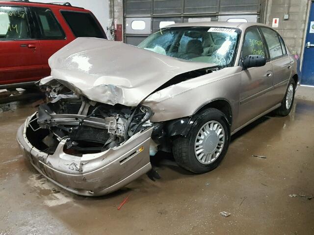 1G1ND52J0Y6126874 - 2000 CHEVROLET MALIBU TAN photo 2