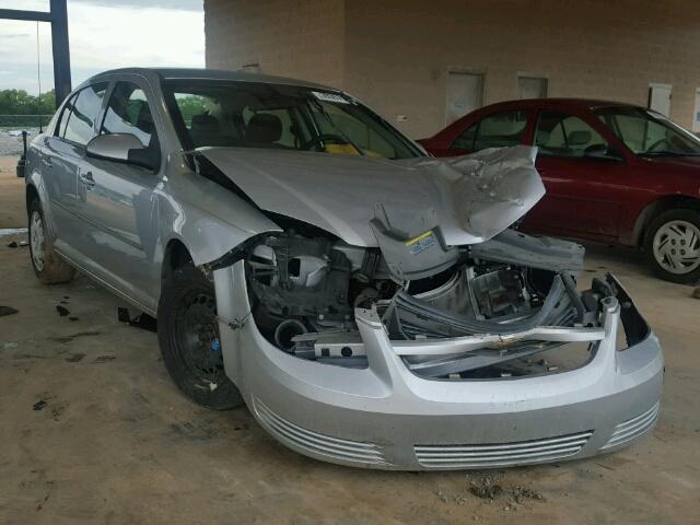 1G1AD5F5XA7163751 - 2010 CHEVROLET COBALT SILVER photo 1