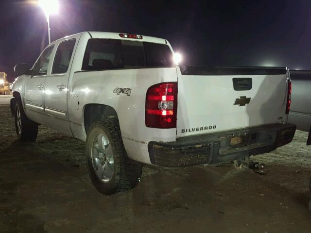 3GCEK33M09G136458 - 2009 CHEVROLET SILVERADO WHITE photo 3