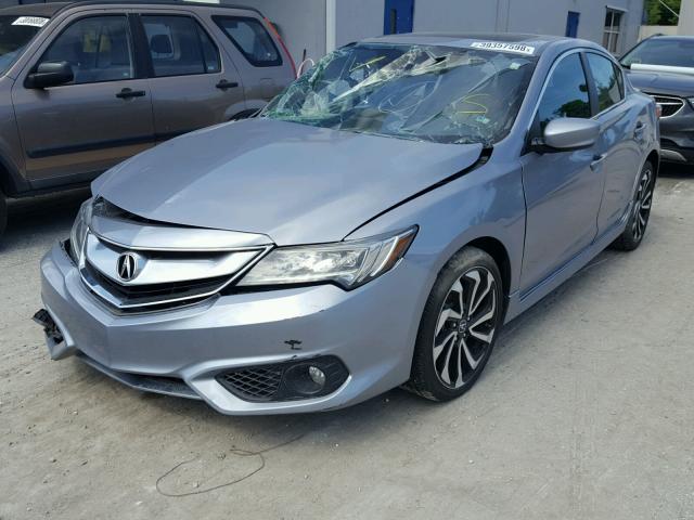 19UDE2F83GA002326 - 2016 ACURA ILX PREMIU SILVER photo 2