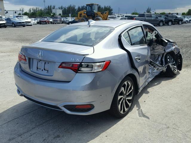 19UDE2F83GA002326 - 2016 ACURA ILX PREMIU SILVER photo 4