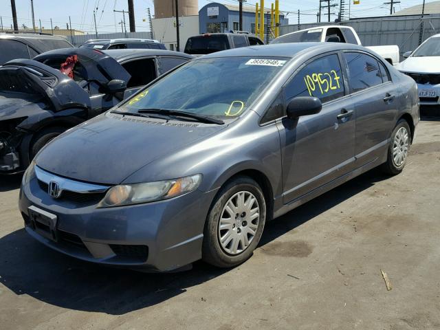 19XFA1F30AE026525 - 2010 HONDA CIVIC VP GRAY photo 2