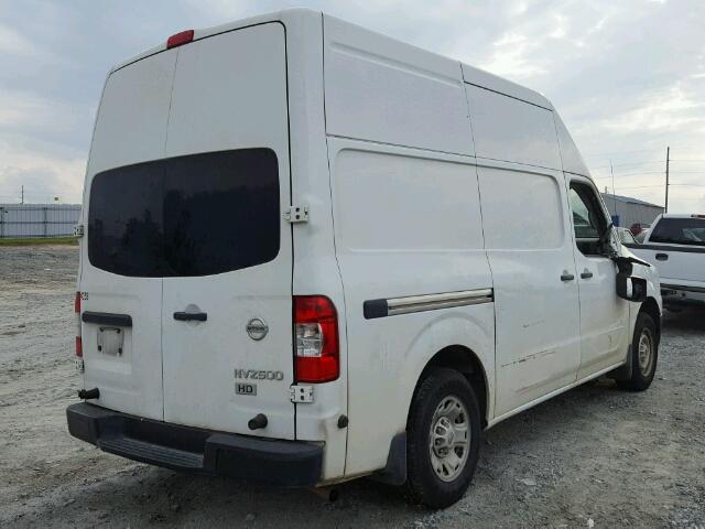 1N6BF0LY6EN109580 - 2014 NISSAN NV 2500 WHITE photo 4