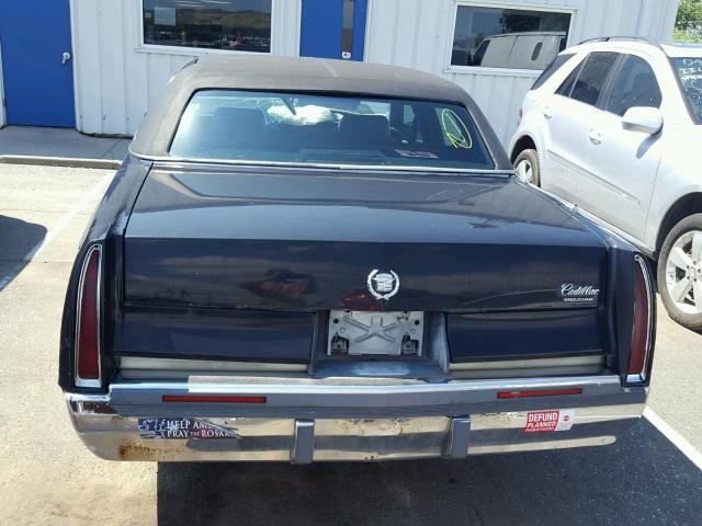 1G6DW52P6SR715387 - 1995 CADILLAC FLEETWOOD BLACK photo 9