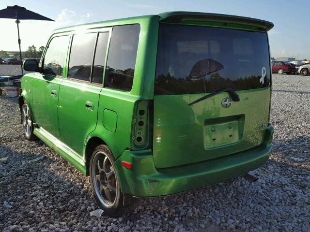 JTLKT324764062843 - 2006 TOYOTA SCION XB 绿色 照片 3