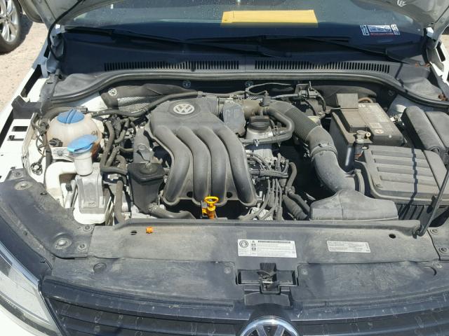 3VW1K7AJ8CM359867 - 2012 VOLKSWAGEN JETTA BASE 白色 照片 7