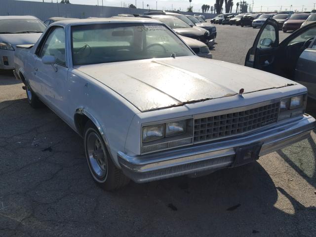 1GCCW80A4BZ432432 - 1981 CHEVROLET EL CAMINO WHITE photo 1