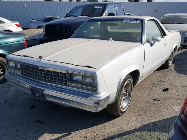 1GCCW80A4BZ432432 - 1981 CHEVROLET EL CAMINO WHITE photo 2