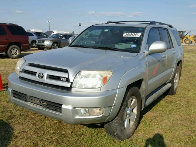 JTEZT17RX50021532 - 2005 TOYOTA 4RUNNER SILVER photo 2